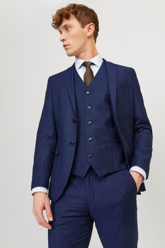 Gilet Blauw - PREMIUM by JACK & JONES