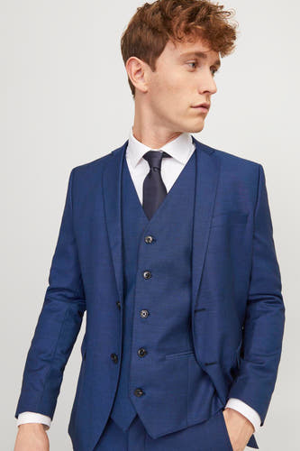 Gilet Blauw - PREMIUM by JACK & JONES