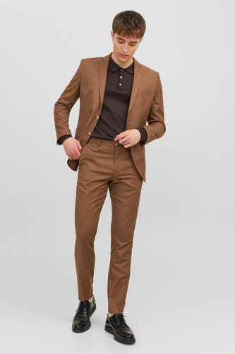 Kostuumbroek Bruin - PREMIUM by JACK & JONES
