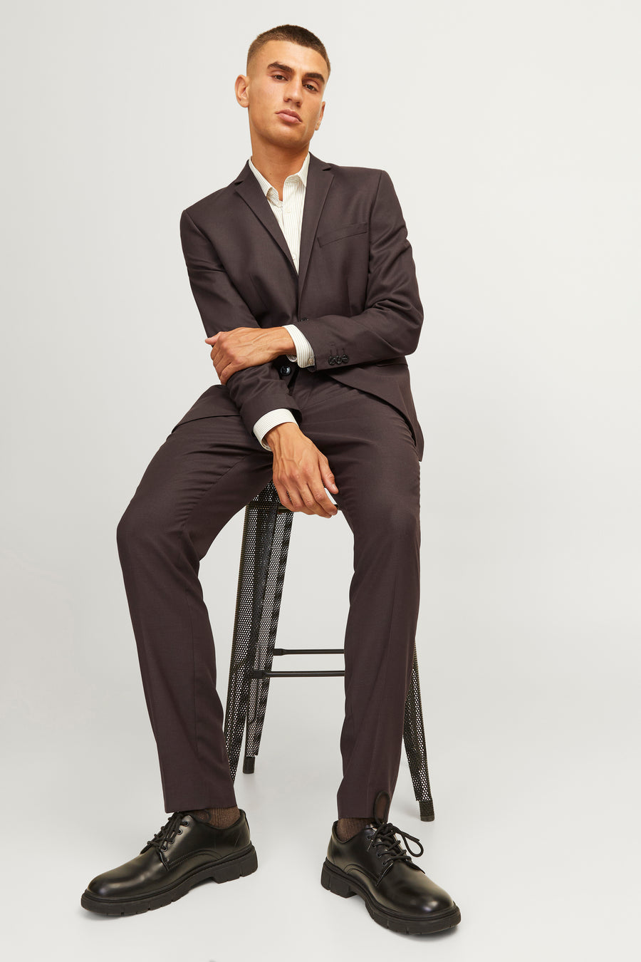 Kostuumbroek Bruin - PREMIUM by JACK & JONES