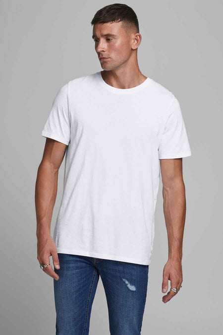 T-shirt (korte mouwen) Wit - CORE BY JACK & JONES