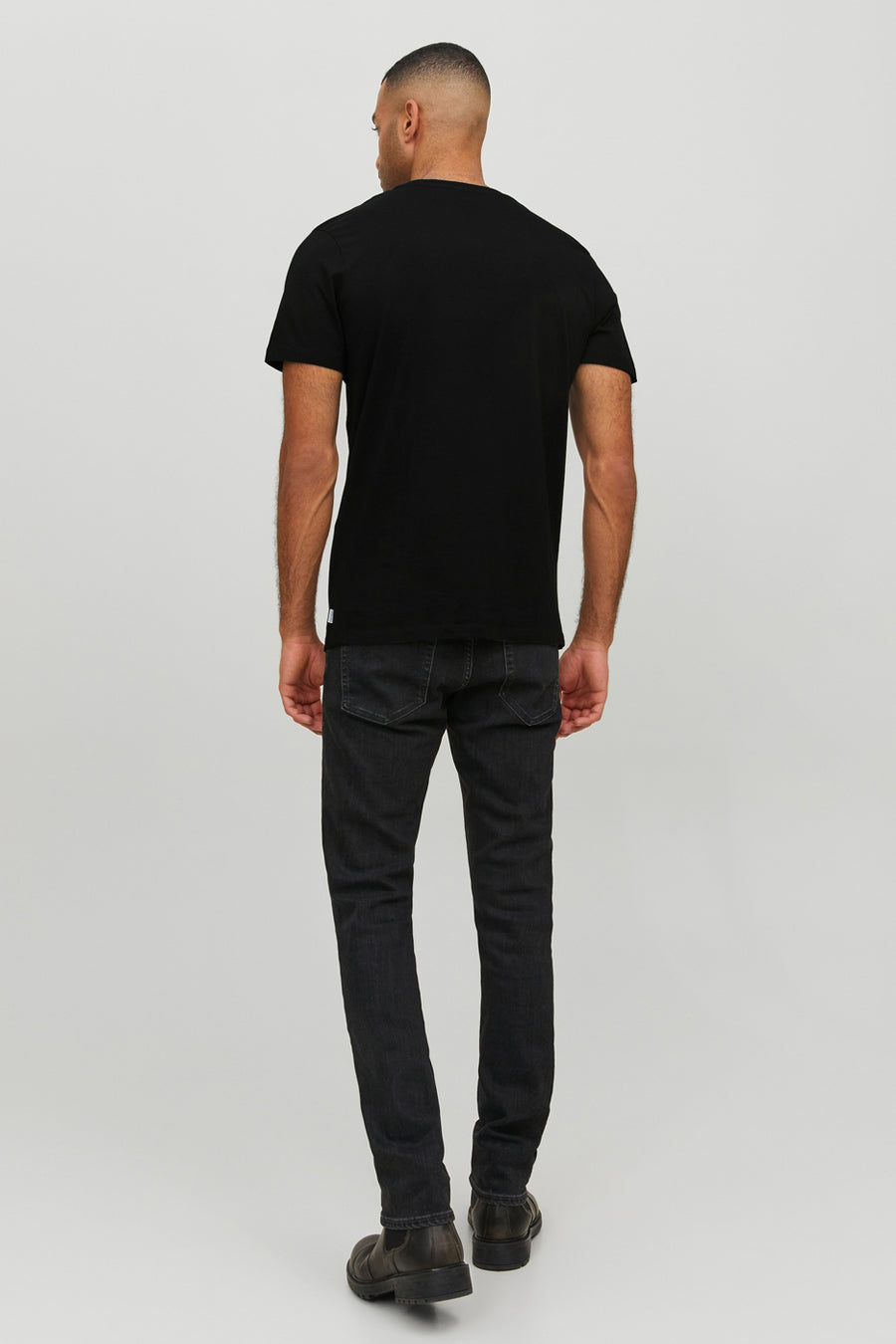 T-shirt (korte mouwen) Zwart - PREMIUM by JACK & JONES