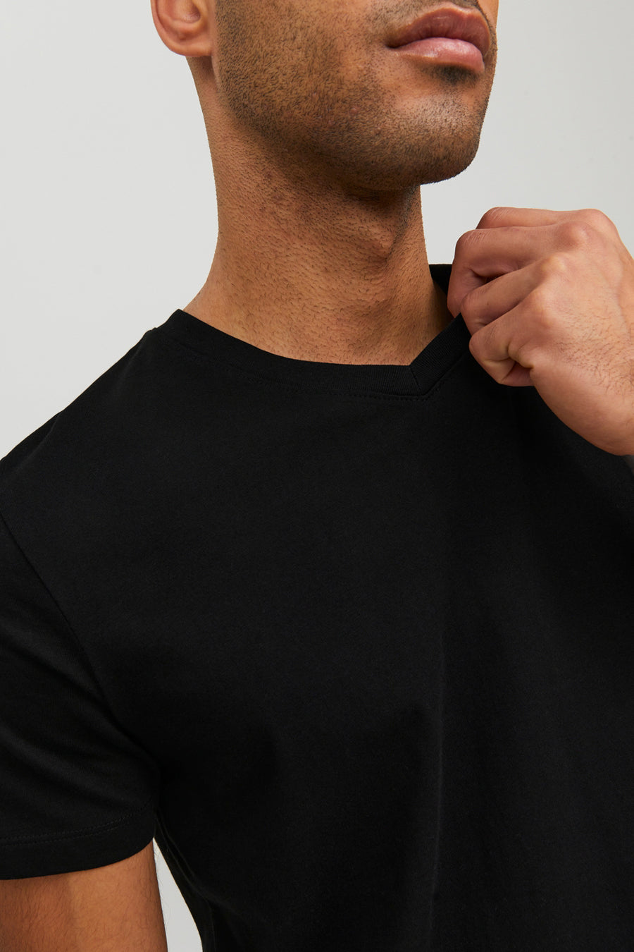 T-shirt (korte mouwen) Zwart - PREMIUM by JACK & JONES