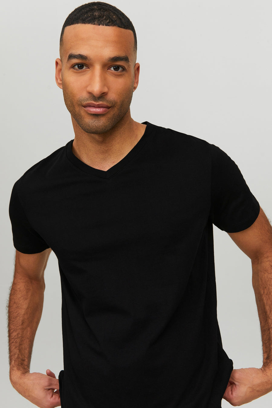 T-shirt (korte mouwen) Zwart - PREMIUM by JACK & JONES