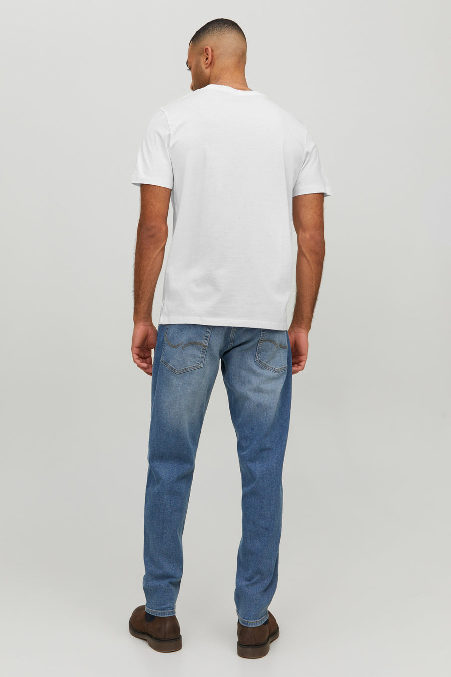 T-shirt (korte mouwen) Wit - PREMIUM by JACK & JONES