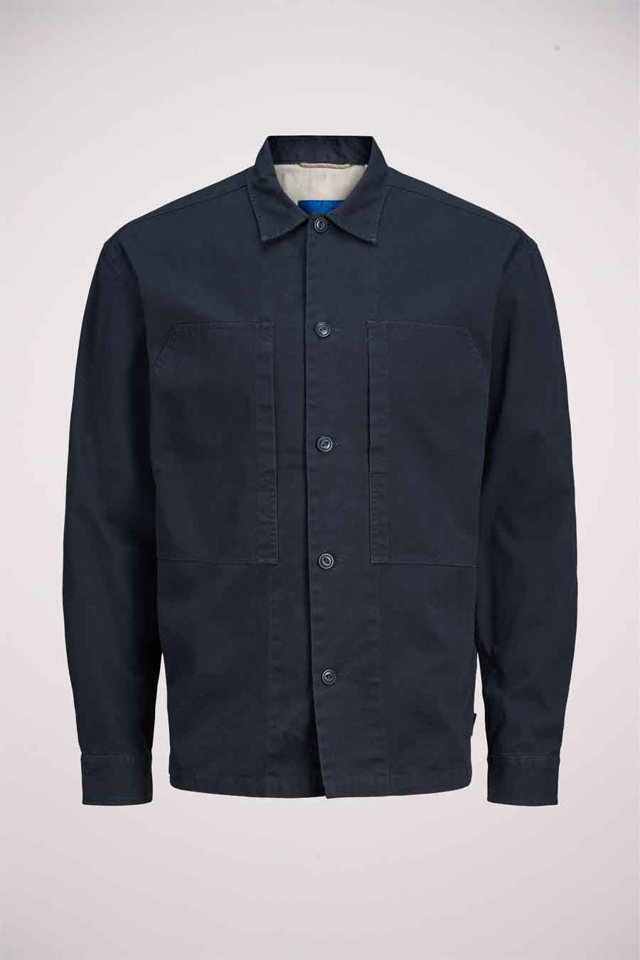 Hemd (lange mouwen) Blauw - ORIGINALS BY JACK & JONES