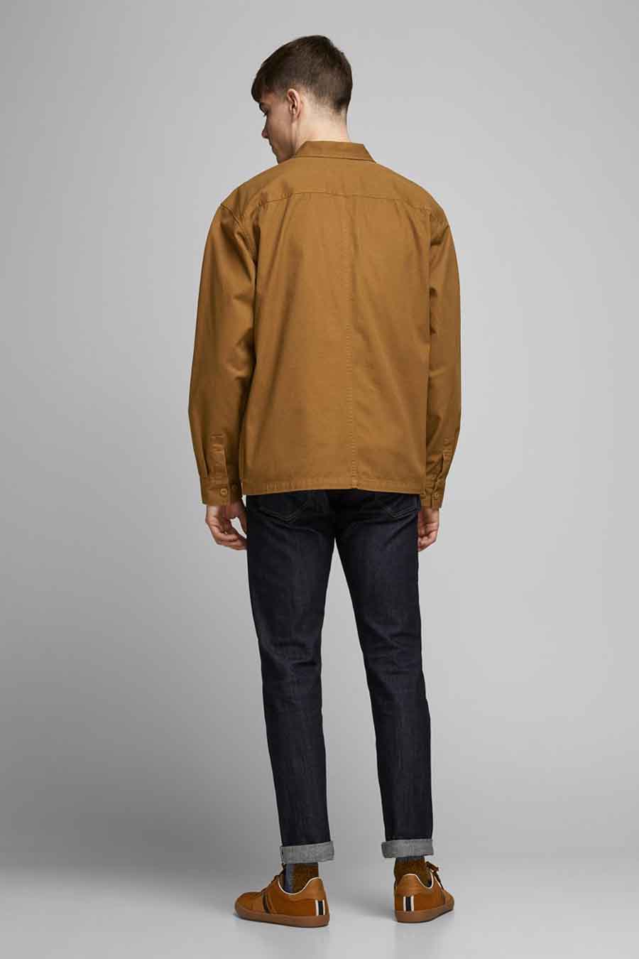 Hemd (lange mouwen) Grijs - ORIGINALS BY JACK & JONES