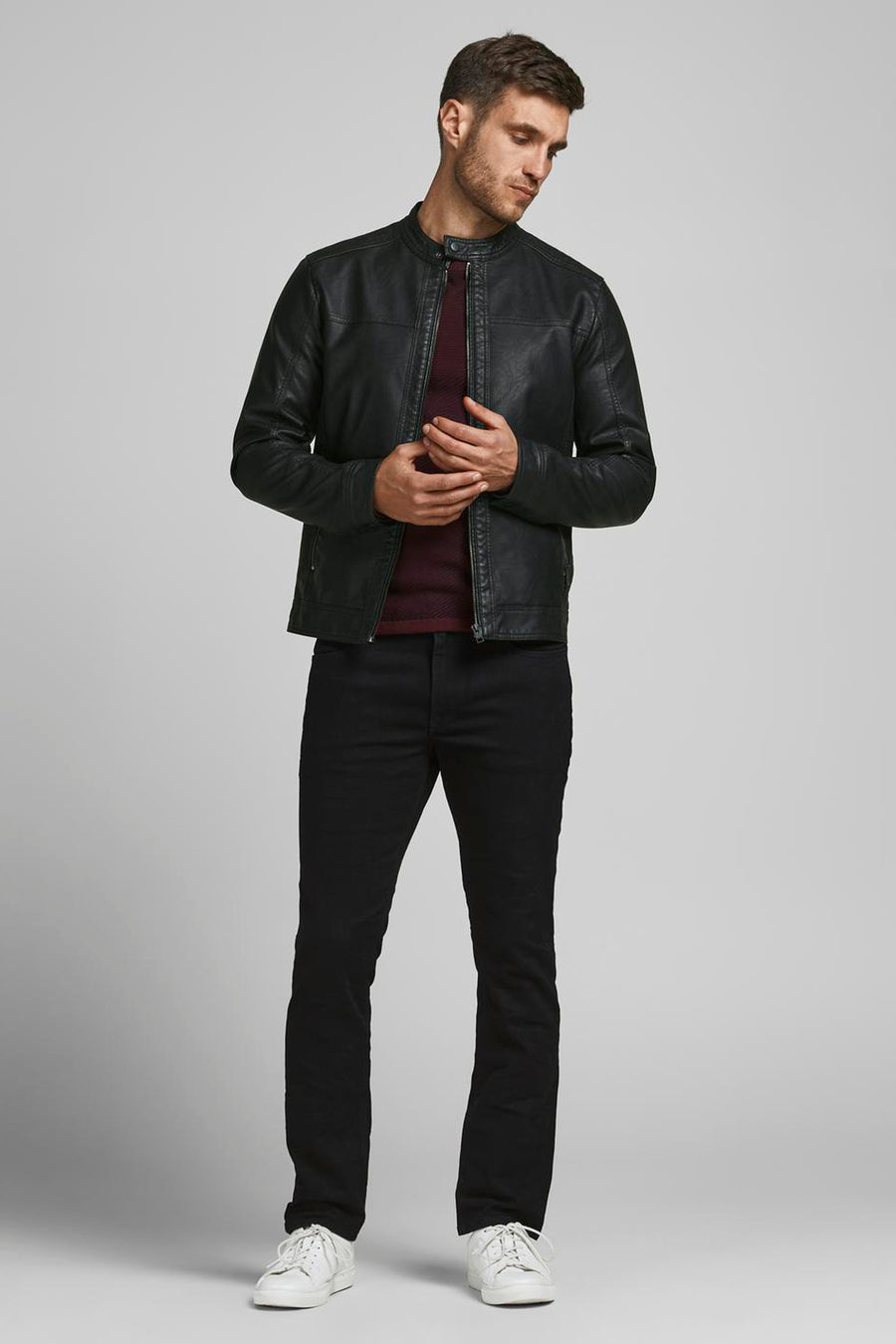 Jas (kort) Zwart - CORE BY JACK & JONES