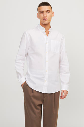 Hemd (lange mouwen) Wit - PREMIUM by JACK & JONES