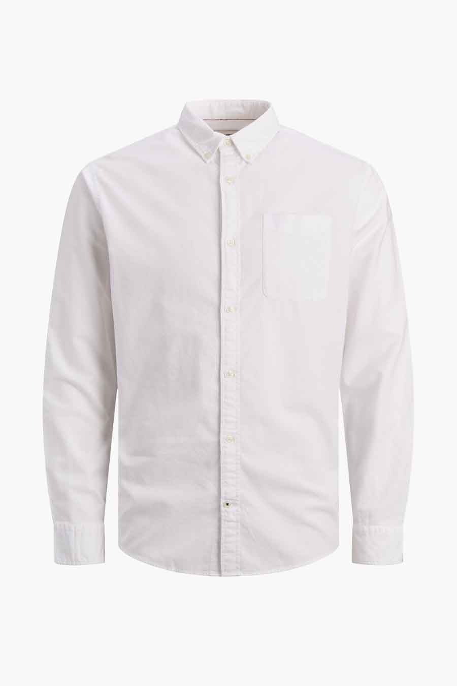 Hemd (lange mouwen) Wit - PREMIUM by JACK & JONES