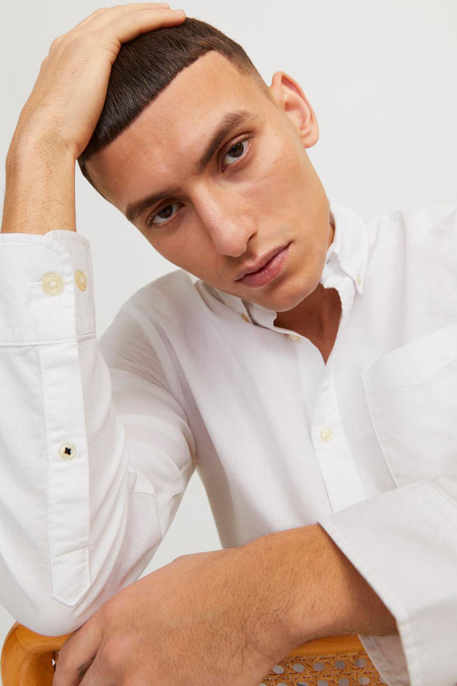 Hemd (lange mouwen) Wit - PREMIUM by JACK & JONES
