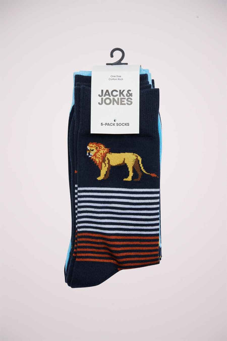 Sokken (multipack) Blauw - ACCESSORIES BY JACK & JONES