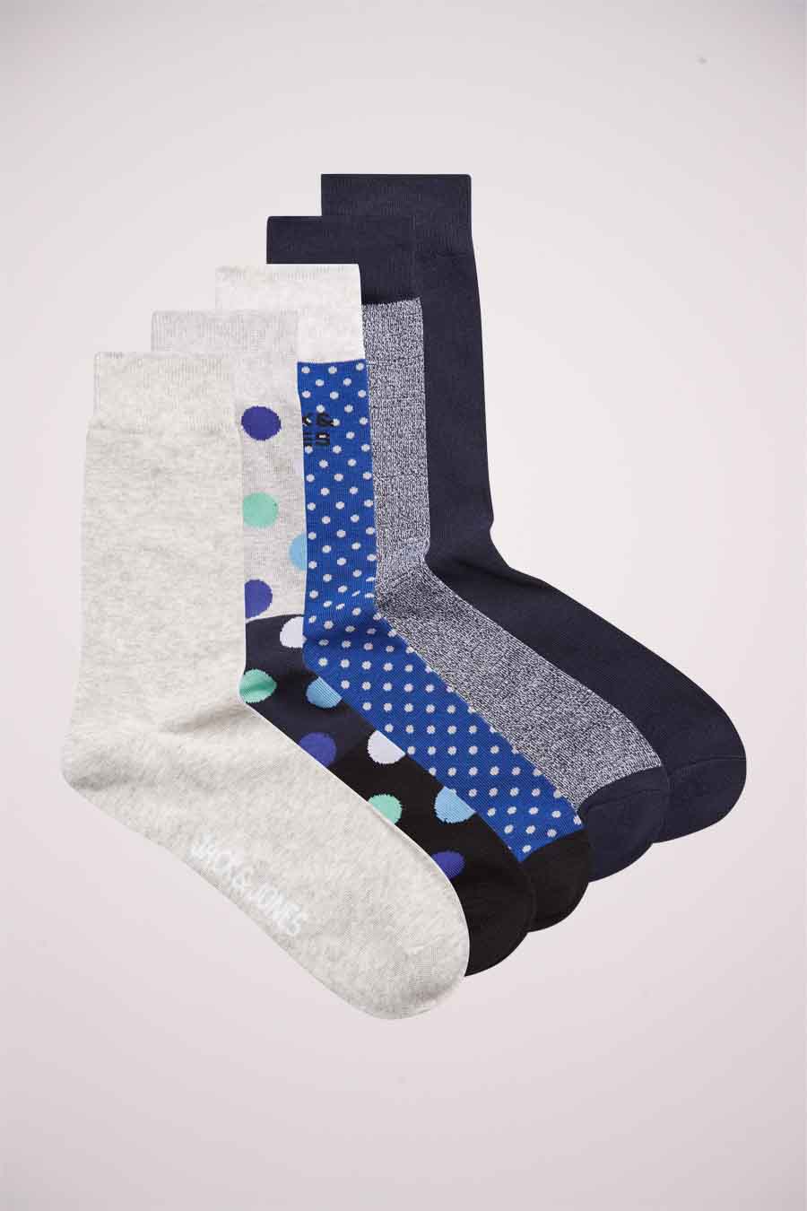 Sokken (multipack) Grijs - ACCESSORIES BY JACK & JONES