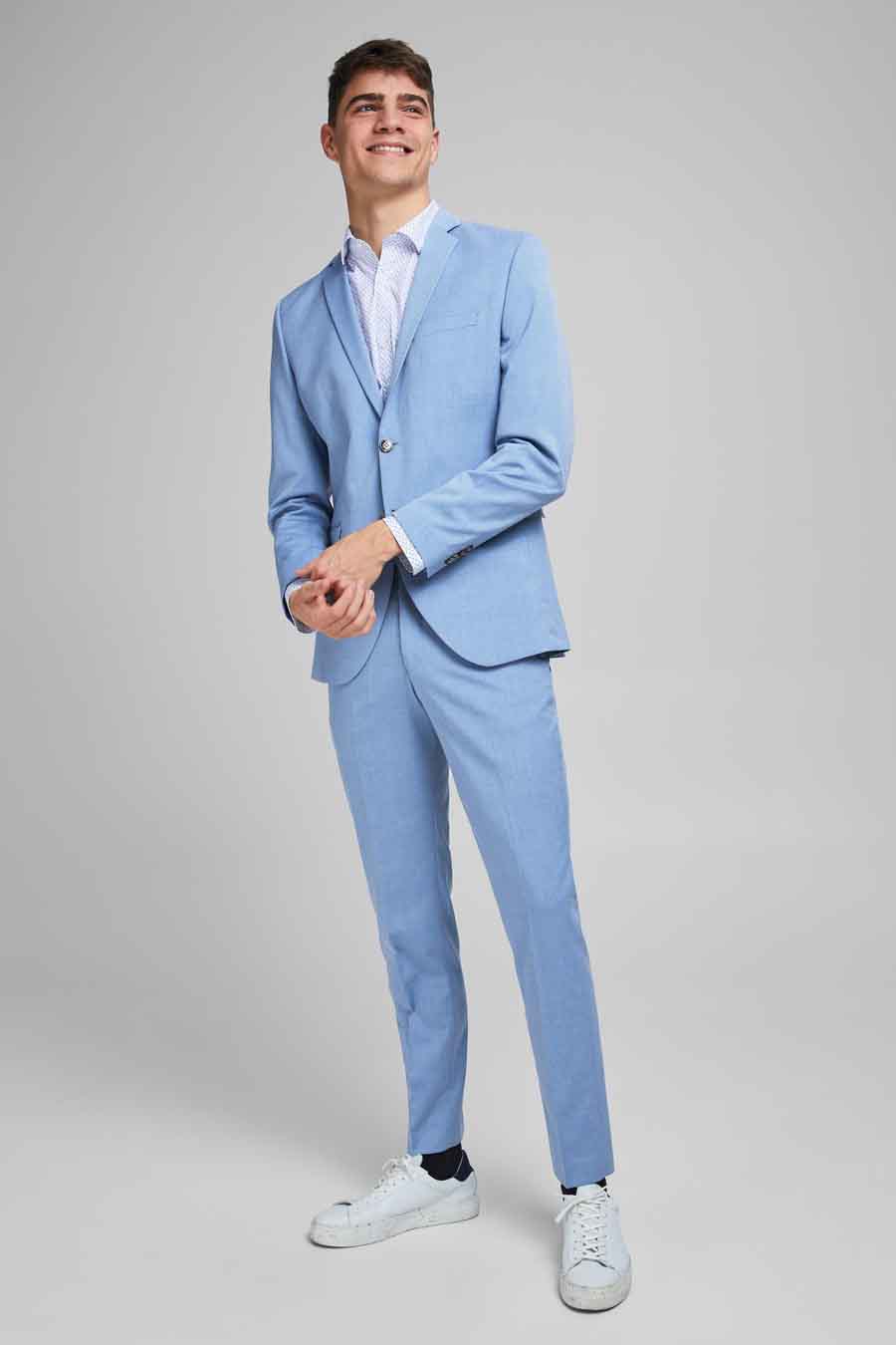 Kostuumbroek Blauw - PREMIUM by JACK & JONES
