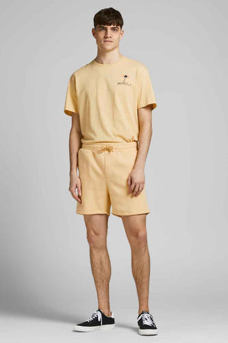 T-shirt (korte mouwen) Geel - ORIGINALS BY JACK & JONES