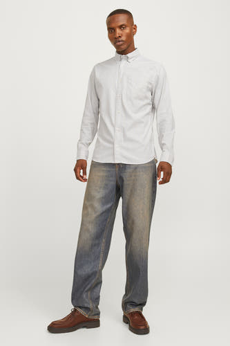 Hemd (lange mouwen) Ecru - PREMIUM by JACK & JONES