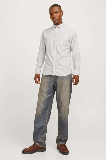 Hemd (lange mouwen) Ecru - PREMIUM by JACK & JONES