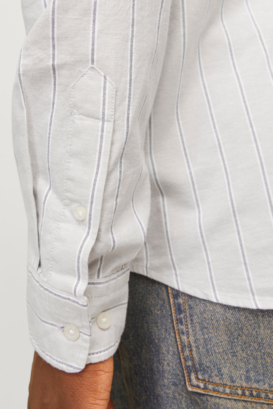 Hemd (lange mouwen) Ecru - PREMIUM by JACK & JONES