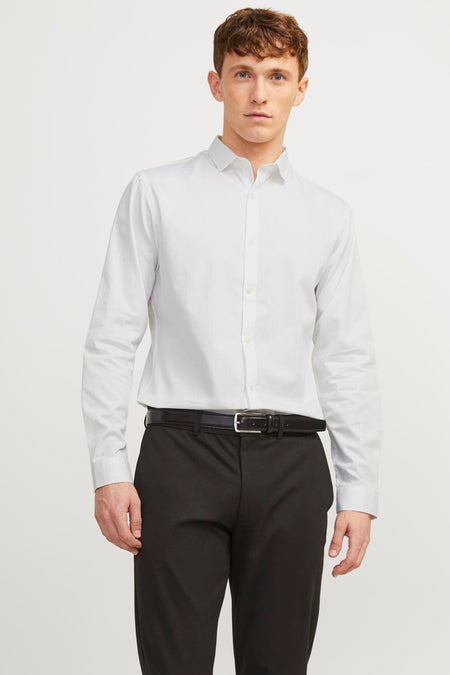 Hemd (lange mouwen) Wit - PREMIUM by JACK & JONES