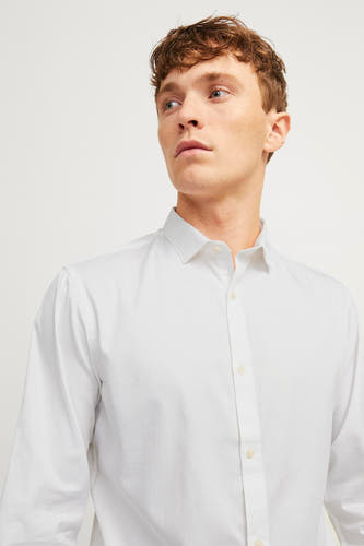 Hemd (lange mouwen) Wit - PREMIUM by JACK & JONES