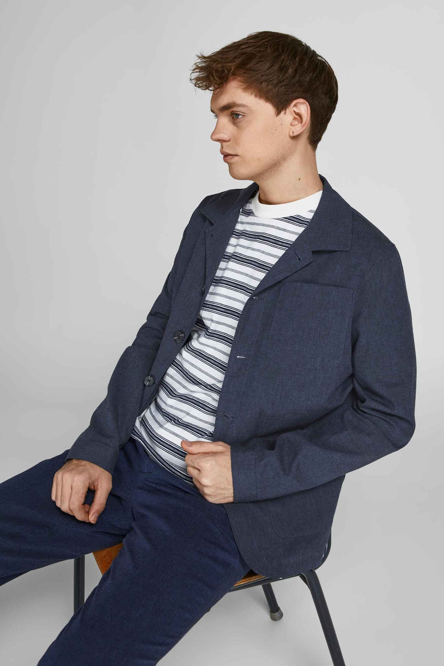 Blazer Blauw - PREMIUM by JACK & JONES