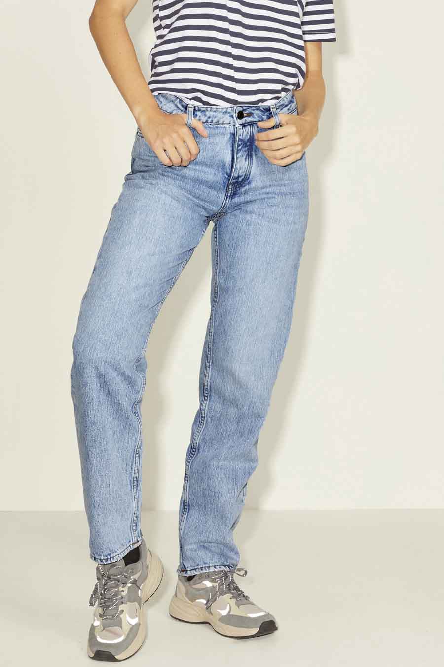 Jeans straight Light blue denim - JJXX