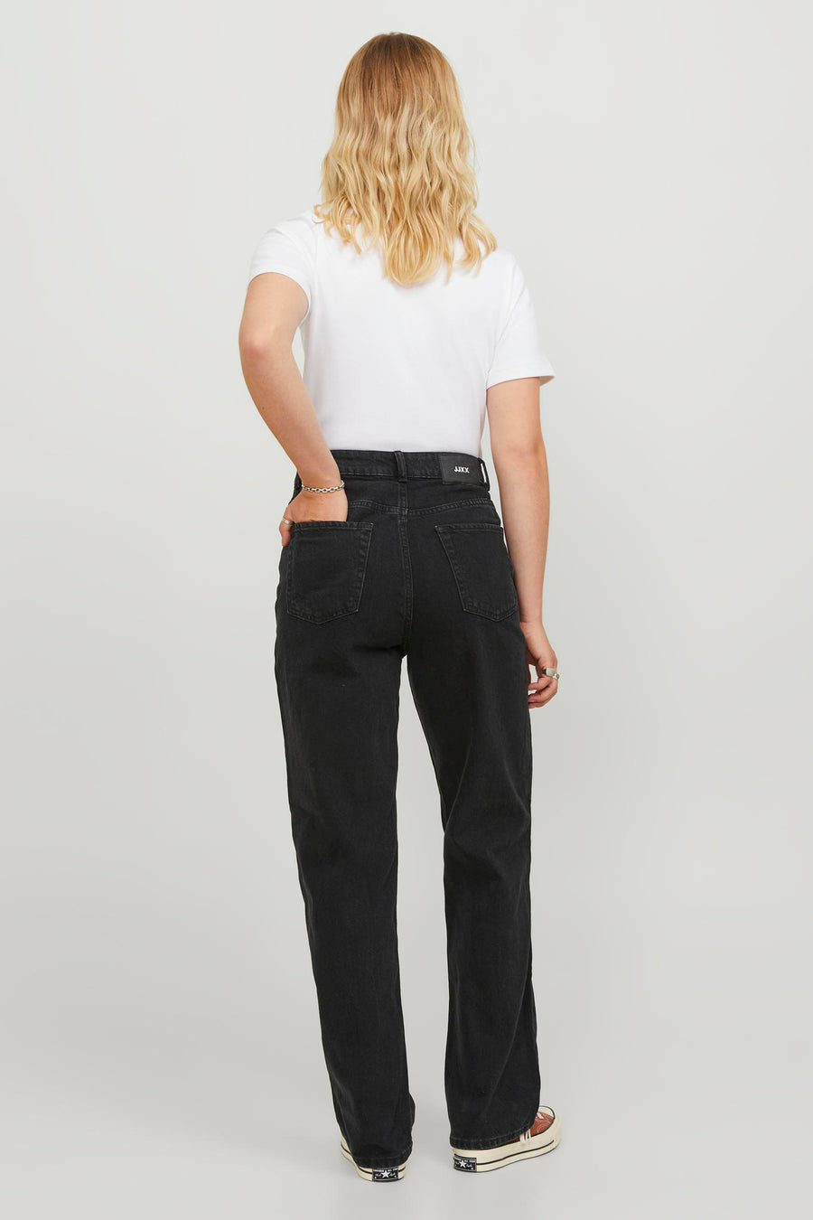 Jeans straight Dark grey denim - JJXX
