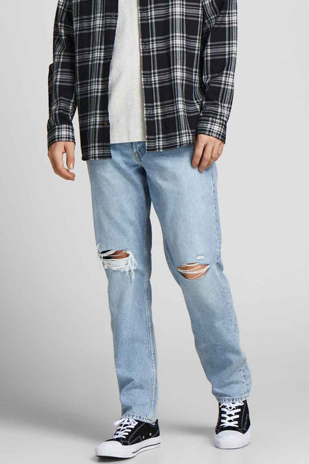 Jeans tapered Light blue denim - JACK & JONES JEANS INTELLIGENCE