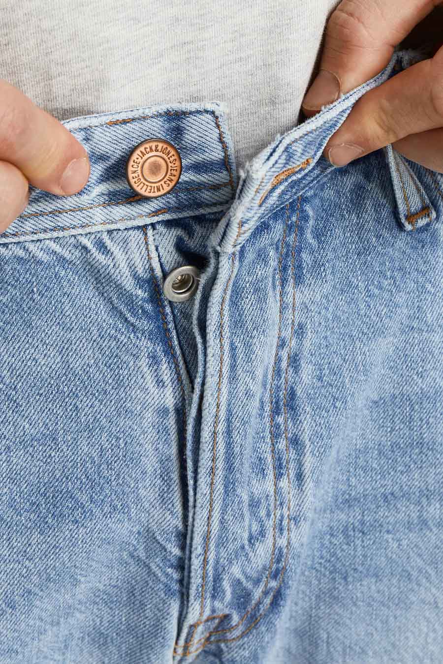 Jeans tapered Light blue denim - JACK & JONES JEANS INTELLIGENCE