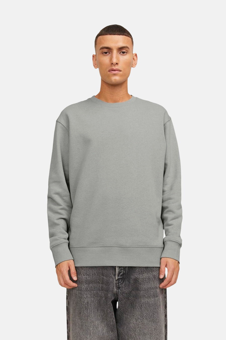 Sweater met ronde hals Grijs - ORIGINALS BY JACK & JONES