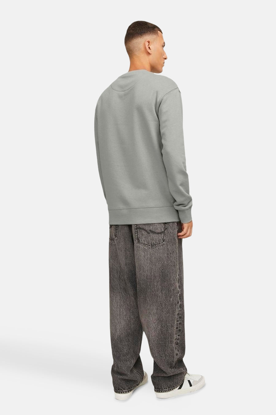 Sweater met ronde hals Grijs - ORIGINALS BY JACK & JONES