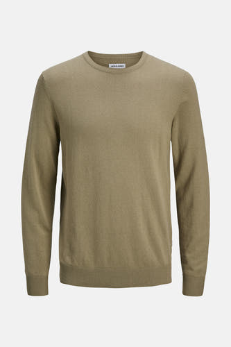 Trui met ronde hals Beige - PREMIUM BLUE by JACK & JONES