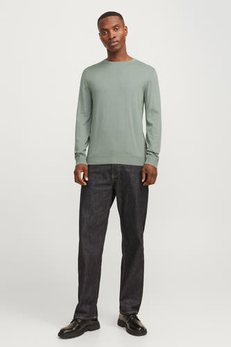 Trui met ronde hals Groen - PREMIUM BLUE by JACK & JONES