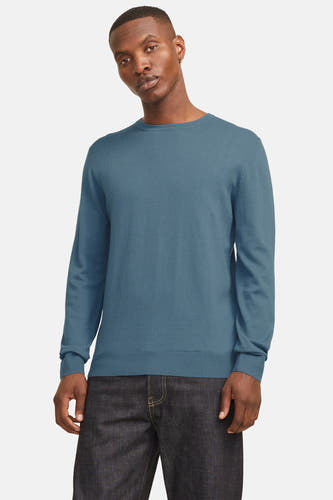 Trui met ronde hals Blauw - PREMIUM BLUE by JACK & JONES