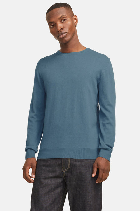 Trui met ronde hals Blauw - PREMIUM BLUE by JACK & JONES