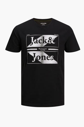 T-shirt (korte mouwen) Zwart - CORE BY JACK & JONES