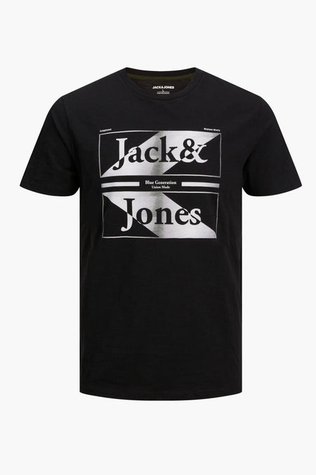 T-shirt (korte mouwen) Zwart - CORE BY JACK & JONES