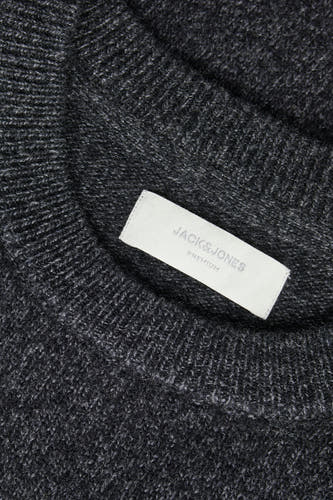 Trui met ronde hals Zwart - PREMIUM by JACK & JONES