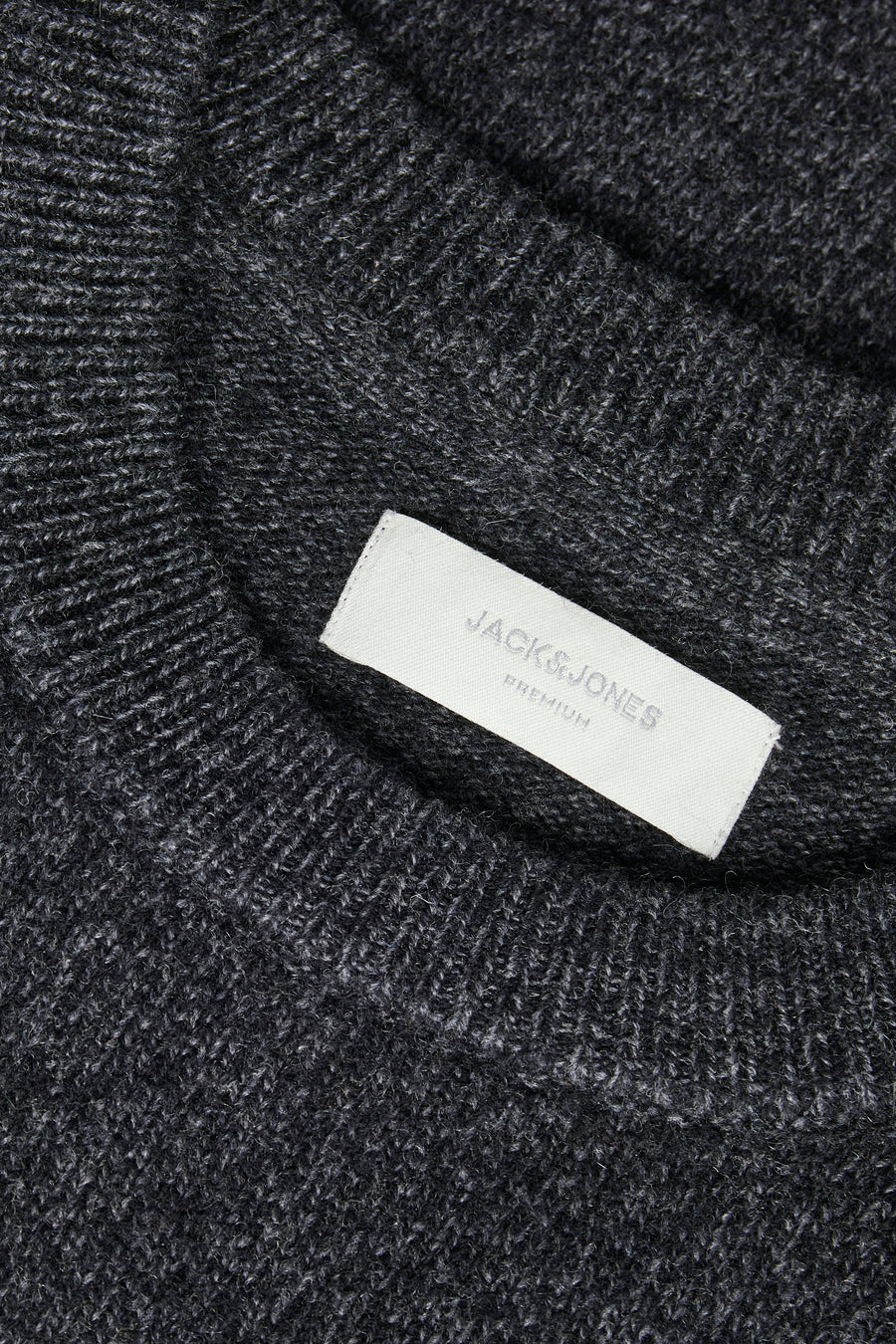 Trui met ronde hals Zwart - PREMIUM by JACK & JONES