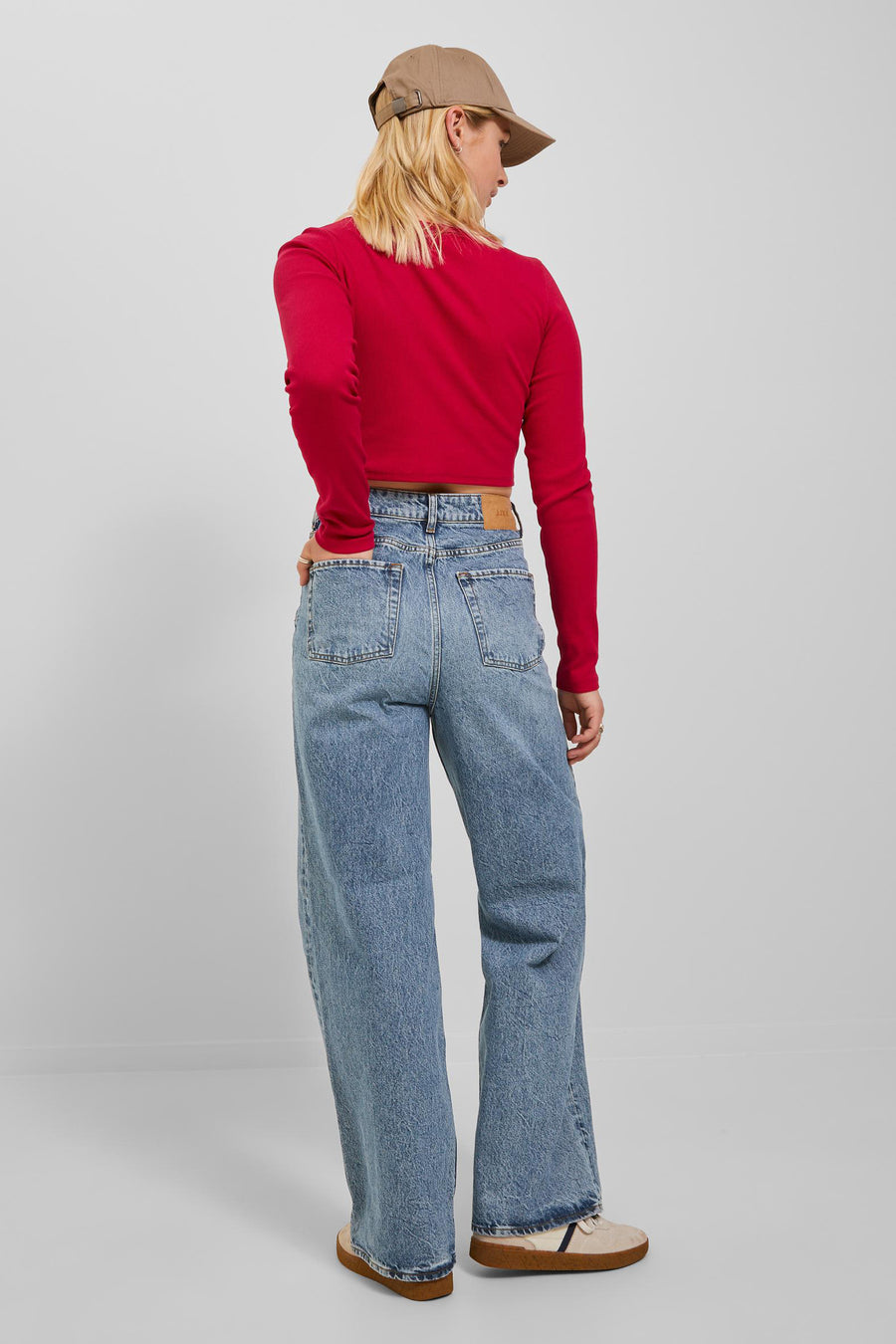 Jeans wide Mid blue denim - JJXX