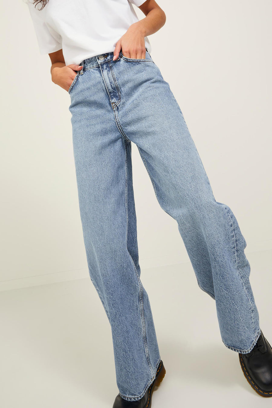 Jeans wide Mid blue denim - JJXX