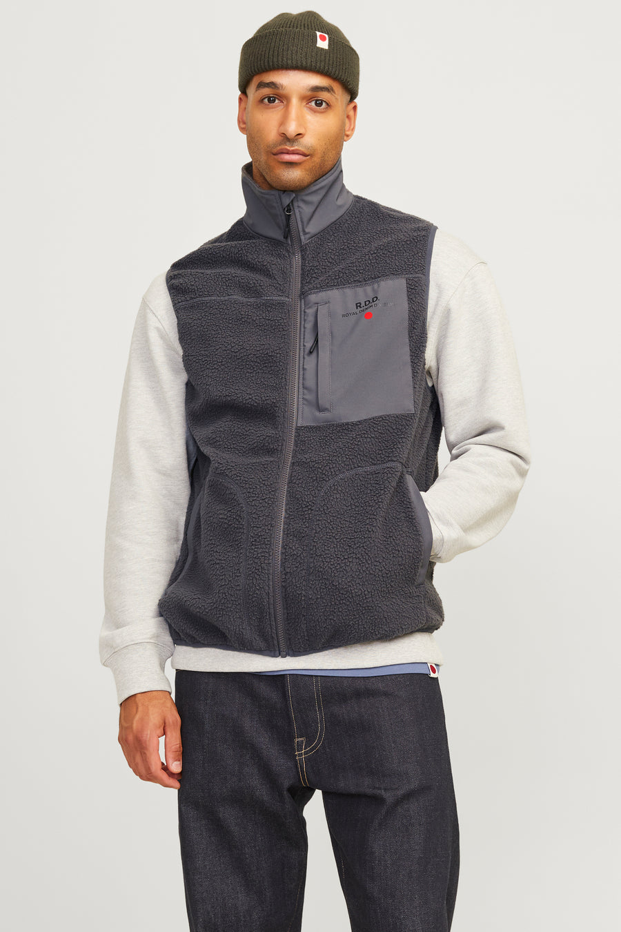 Bodywarmer Grijs - Royal Denim Divison