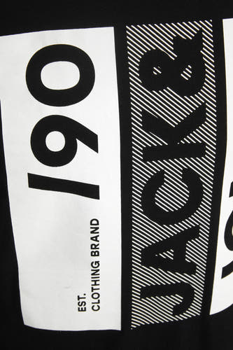T-shirt (korte mouwen) Zwart - CORE BY JACK & JONES