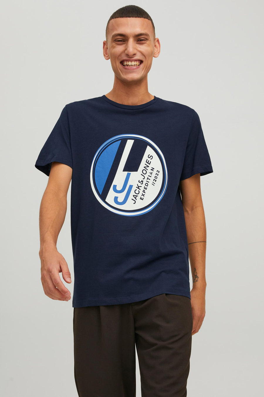 T-shirt (korte mouwen) Blauw - CORE BY JACK & JONES