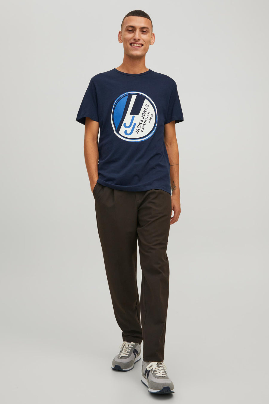 T-shirt (korte mouwen) Blauw - CORE BY JACK & JONES