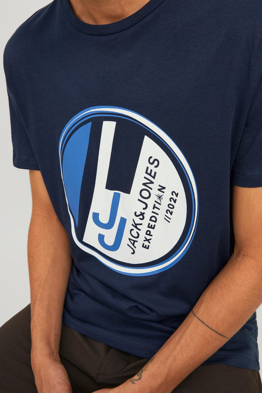 T-shirt (korte mouwen) Blauw - CORE BY JACK & JONES