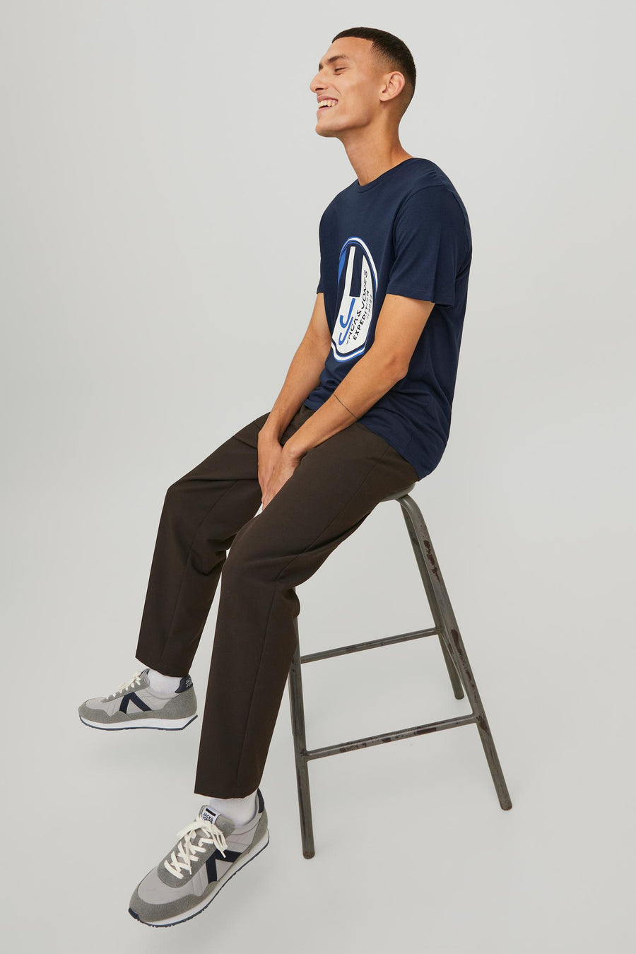 T-shirt (korte mouwen) Blauw - CORE BY JACK & JONES