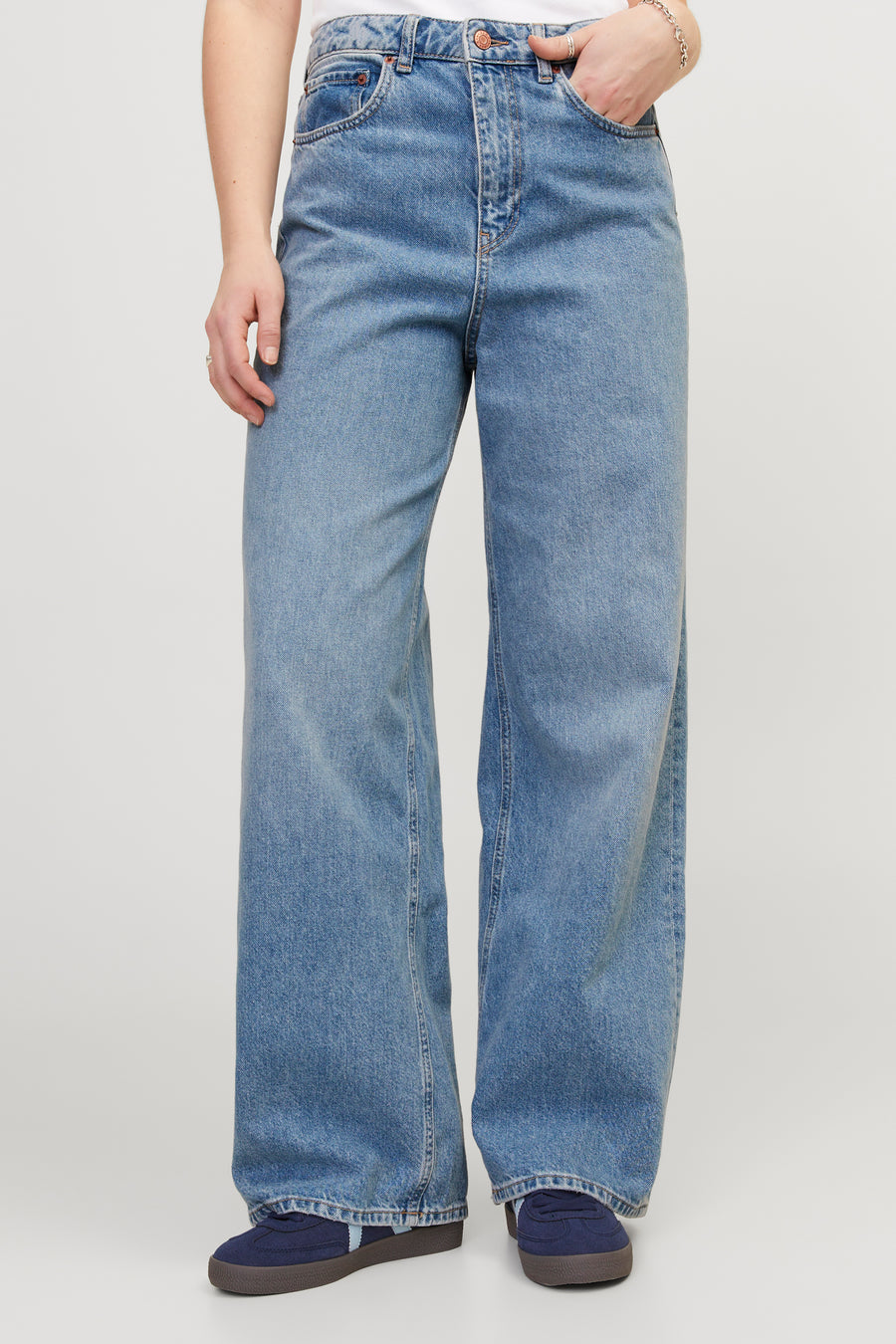 Jeans wide Mid blue denim - JJXX
