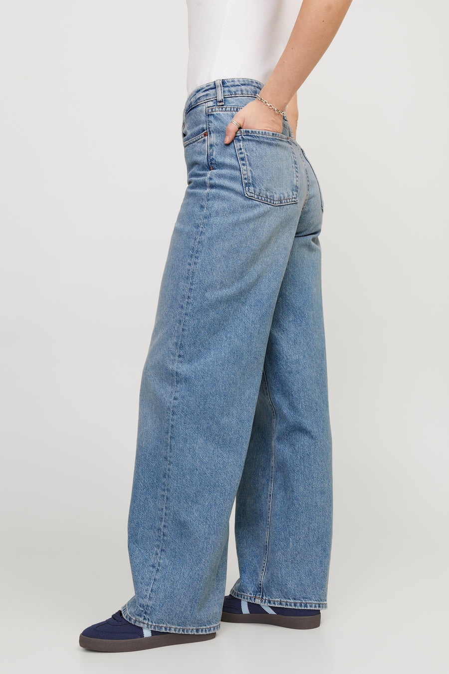 Jeans wide Mid blue denim - JJXX