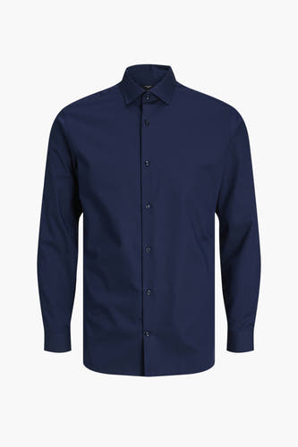 Hemd (lange mouwen) Blauw - PREMIUM by JACK & JONES